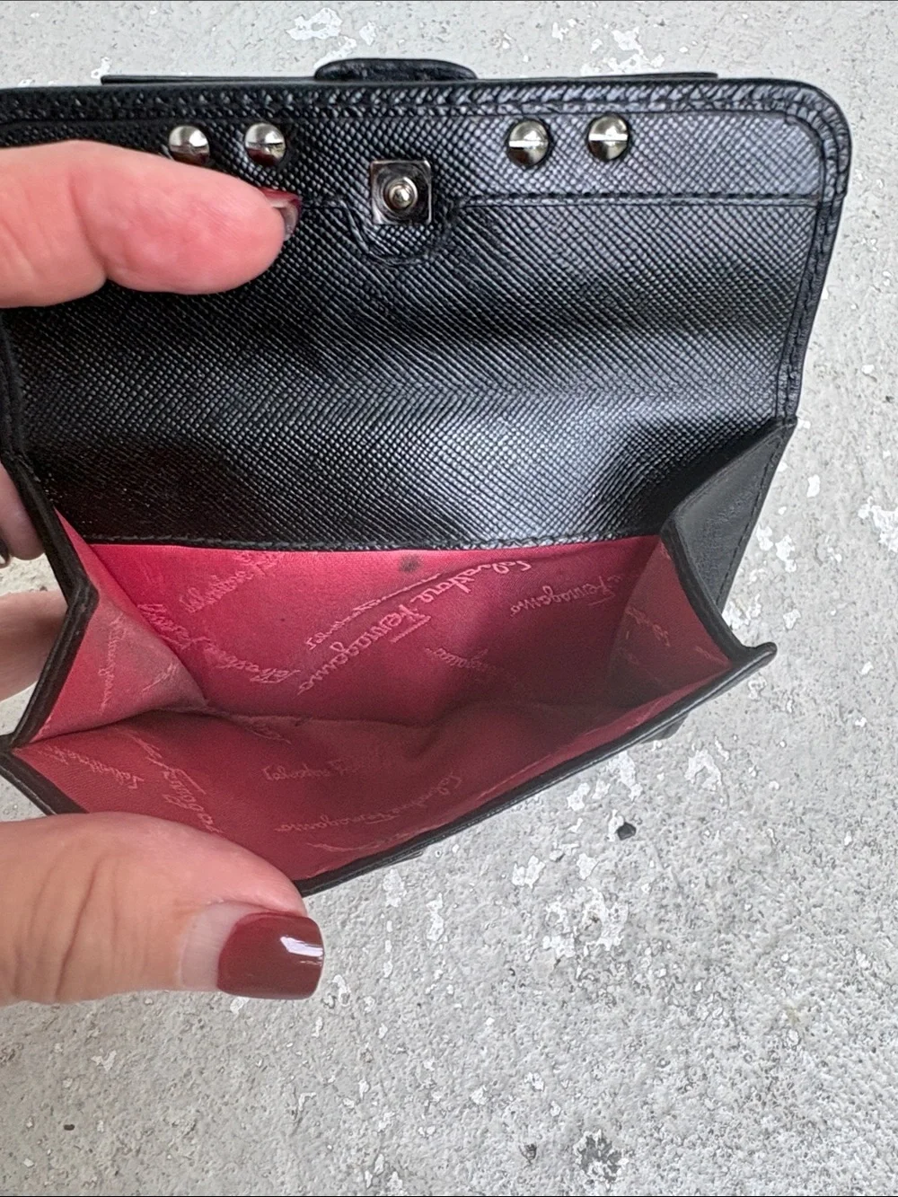 Ferragamo bow wallet